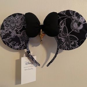 Disney Minnie Mouse Ear Headband in Mickey & Minnie's Flirty Floral Tonal